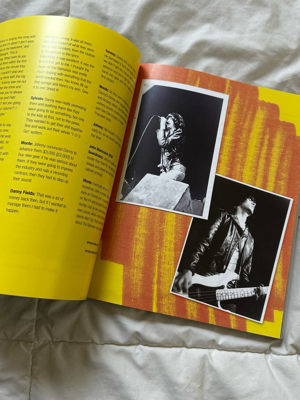 ON THE ROAD WITH -THE RAMONES COFFEE TABLE BOOK ~ Updated Edition! - Picture 7 of 9